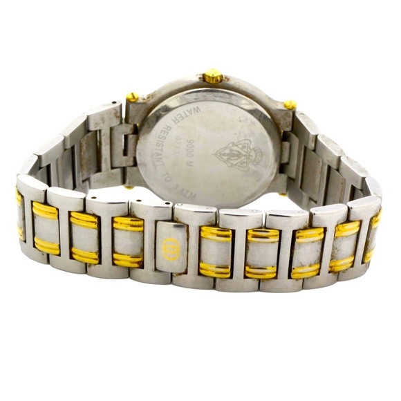 Vintage Gucci 9000M One Size Silver Gold Two-Tone Watch Authentic COA included - Picture 7 of 12